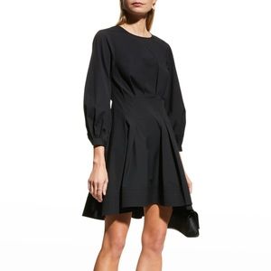 Veronica Beard Torres Long Sleeve Black Dress